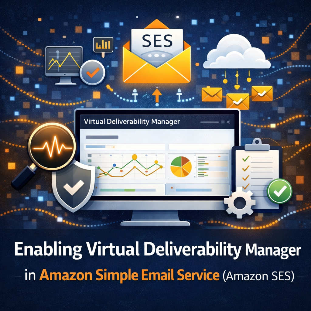 Enabling Virtual Deliverability Manager in Amazon Simple Email Service (Amazon SES)